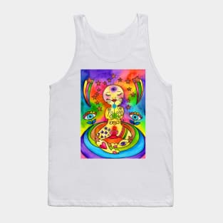 Reiki Moon Tank Top